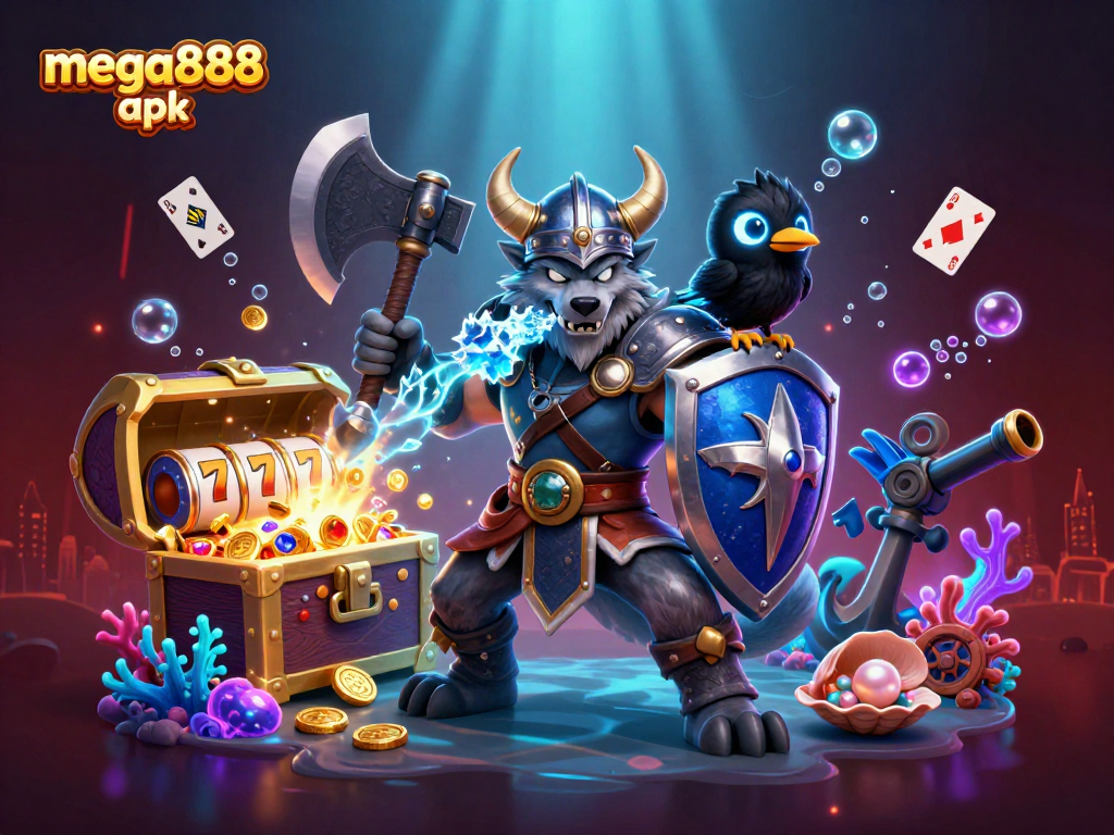 Menang sambil bermain mega888 apk dengan slot bertema Viking di dunia bawah laut yang mengagumkan.