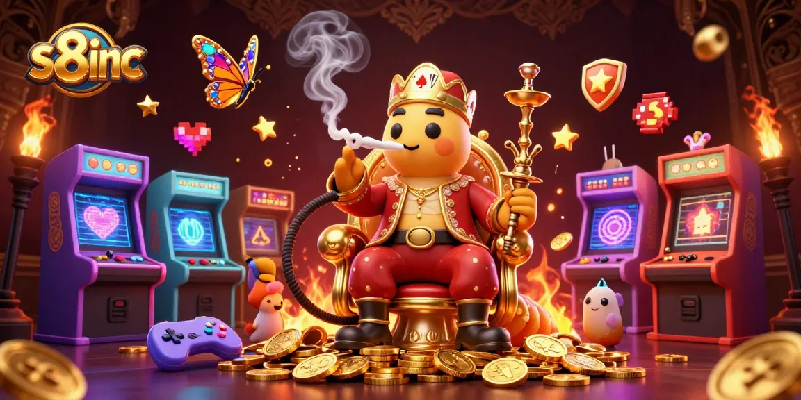 Engage in thrilling gameplay at s8inc with an enchanting 3D casino scene, filled with vibrant gaming elements and captivating characters.
