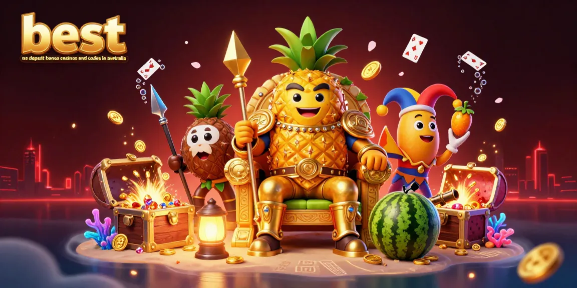Play exciting games at the best no deposit bonus casinos and codes in australia with vibrant characters and rich casino elements.